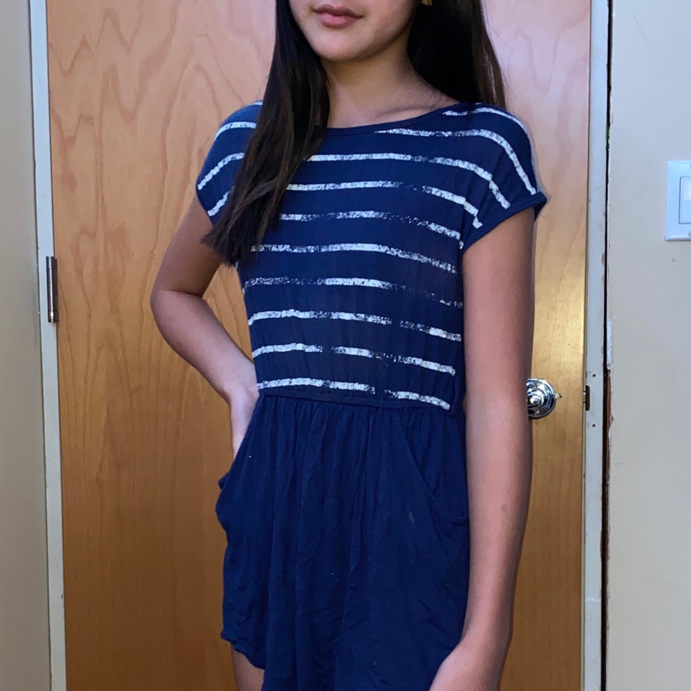 Blue romper